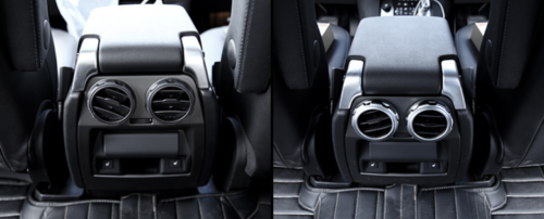 for Land Rover Range Sport 2005-2013 Silver Rear Air Outlet Vent Cover Trim