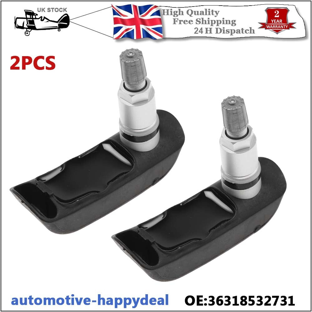 2PCS Car TPMS Tire Tyre Pressure Sensor 36318532731 for BMW R 1200 GS 2003-2018