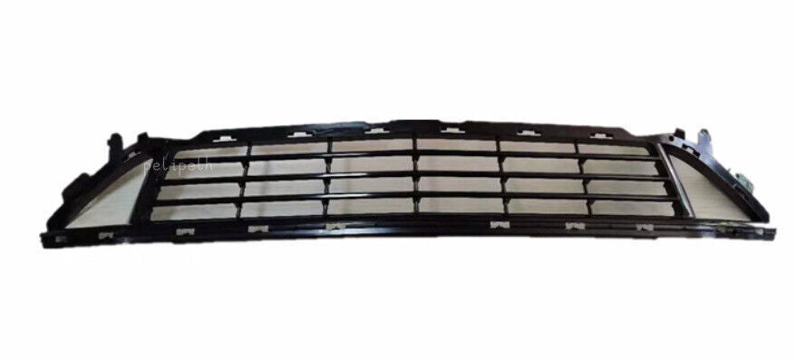 Front Bumper Lower Vent Grille Mesh Cover for Cadillac CT6 2019-2020 Black Trim