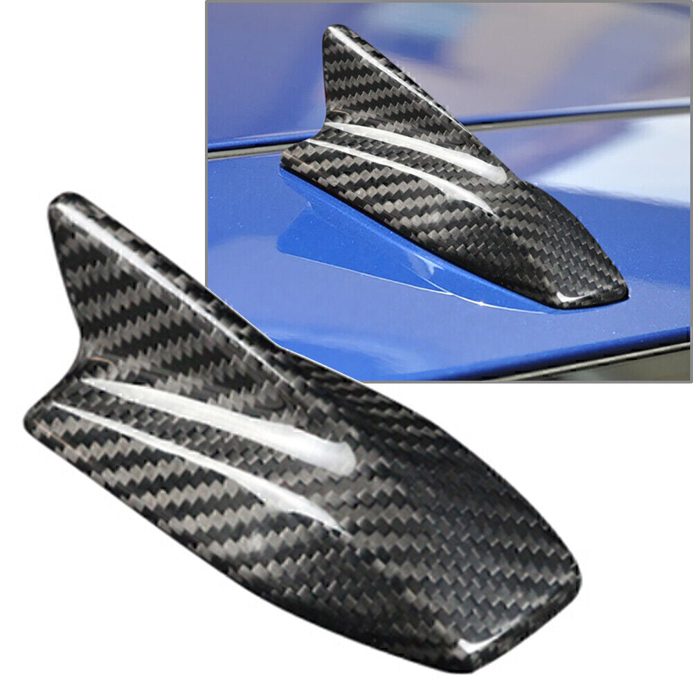 Carbon Fiber Black Shark Fin Antenna Cover Sticker for Lexus IS300C 2009-11 2010