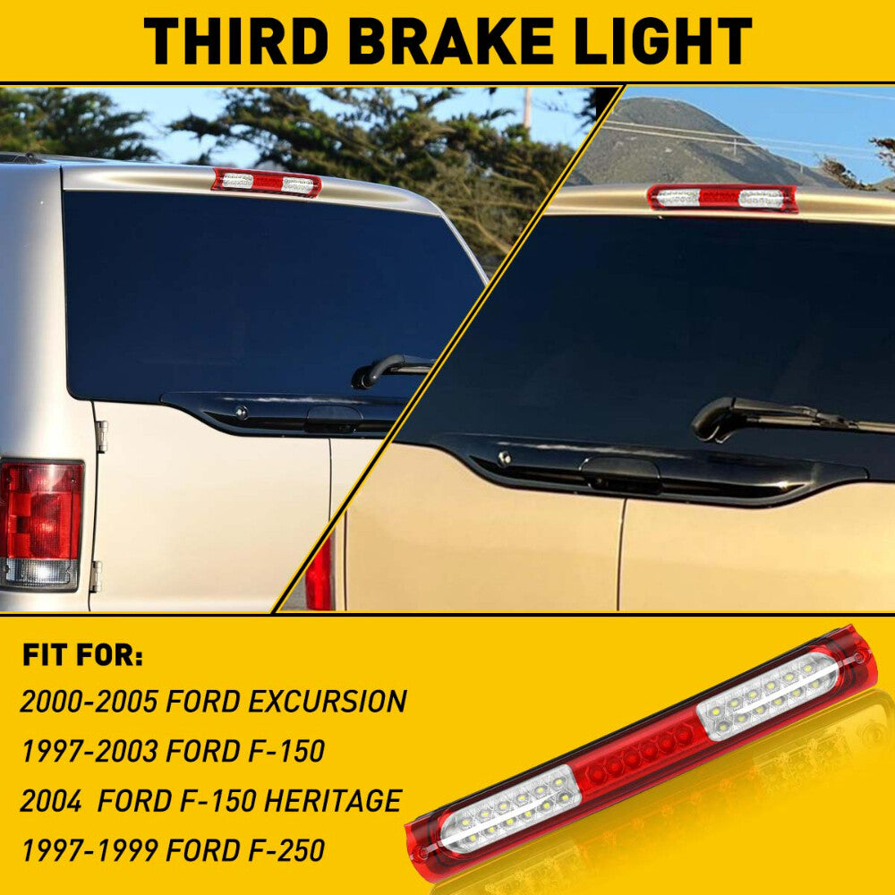 97-03 Gospel Edition F150 Triple LED Red and Green Dual-Head Glossy Finish