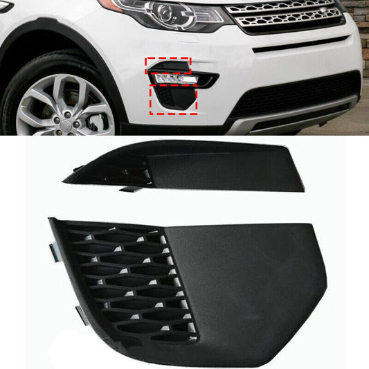 2xRH Front Fog Driving Light Cover Grille for Land Rover Discovery Sport 2015-19