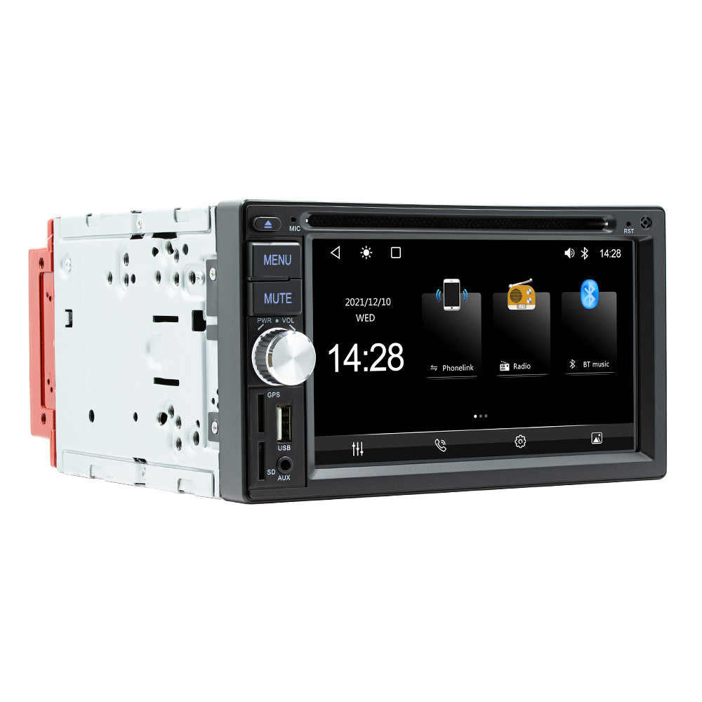 6.2In 2Din Car Stereo CD DVD Player Bluetooth Carplay Android Auto AM/FM AUX
