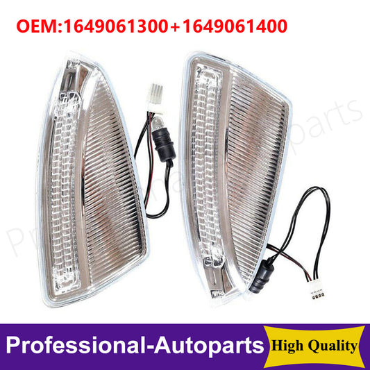 One pair of LR door mirror turn signals are suitable for Mercedes-Benz M1500, M1350, and M163 models.