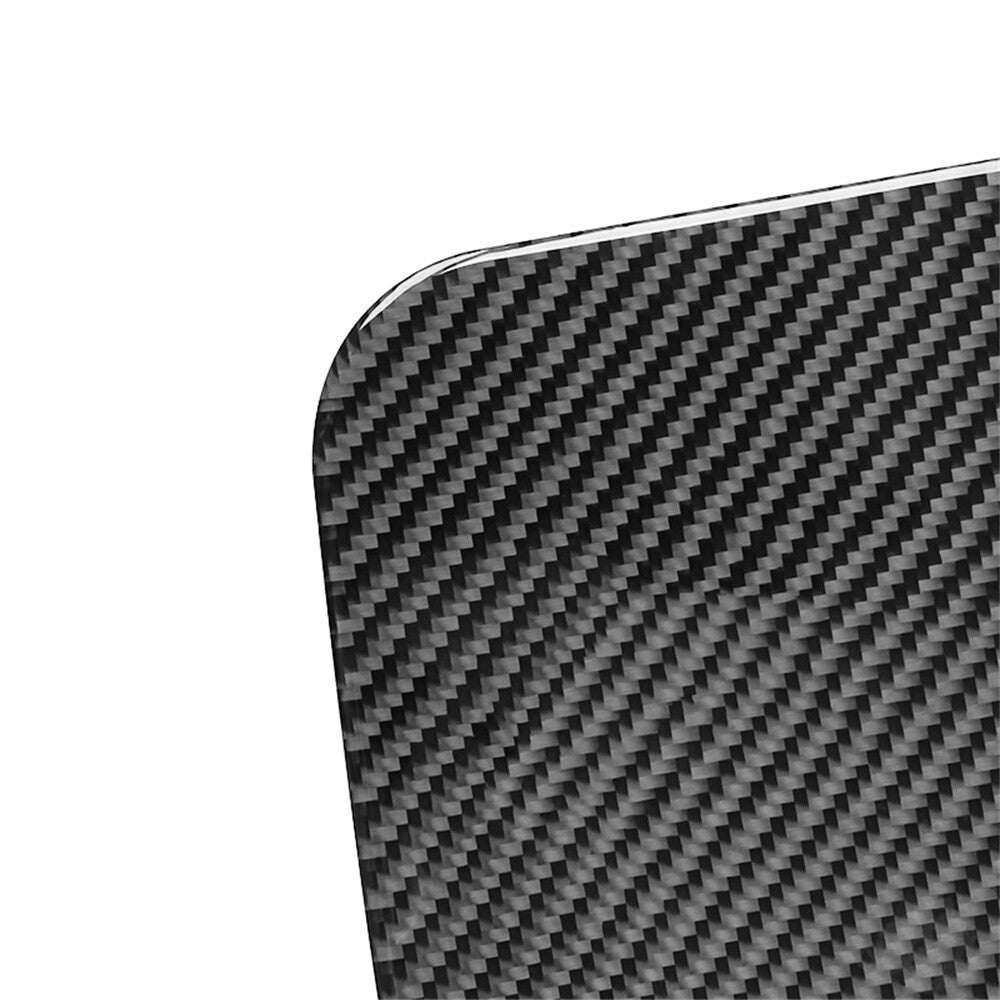 Carbon Fiber Speedmeter Cluster Panel Trim Cover for Ford F150 2004-2008
