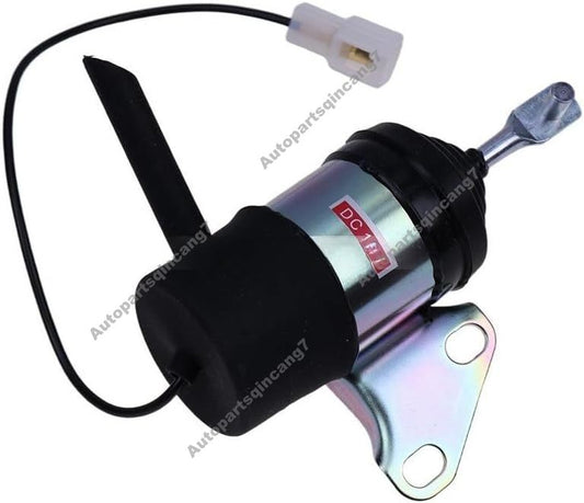 Stop Solenoid 47-82100-02 For Lumikko 40D.3.45D Heat Power Kubota D722 Engine