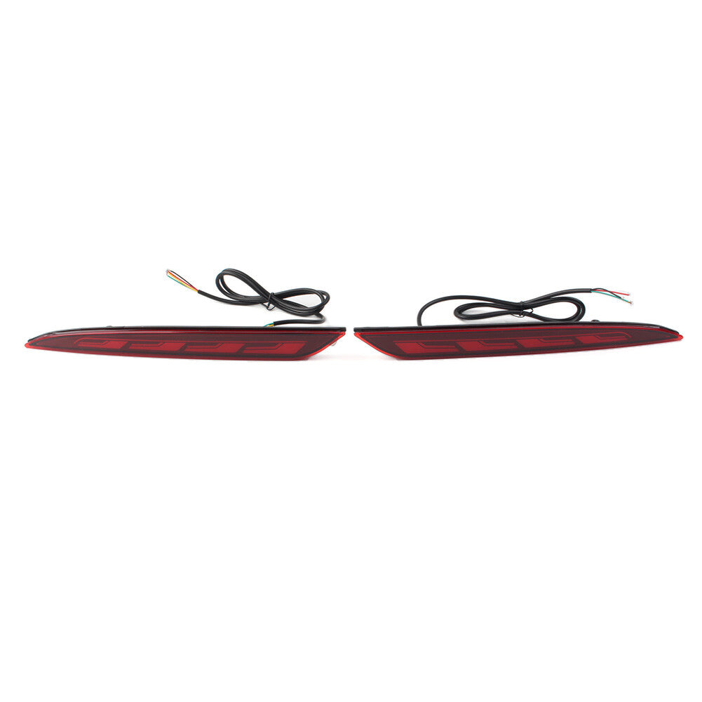 Rear Fog Brake Light Turn Signal Reflector Bumper Light for Tesla for Model S 12-22