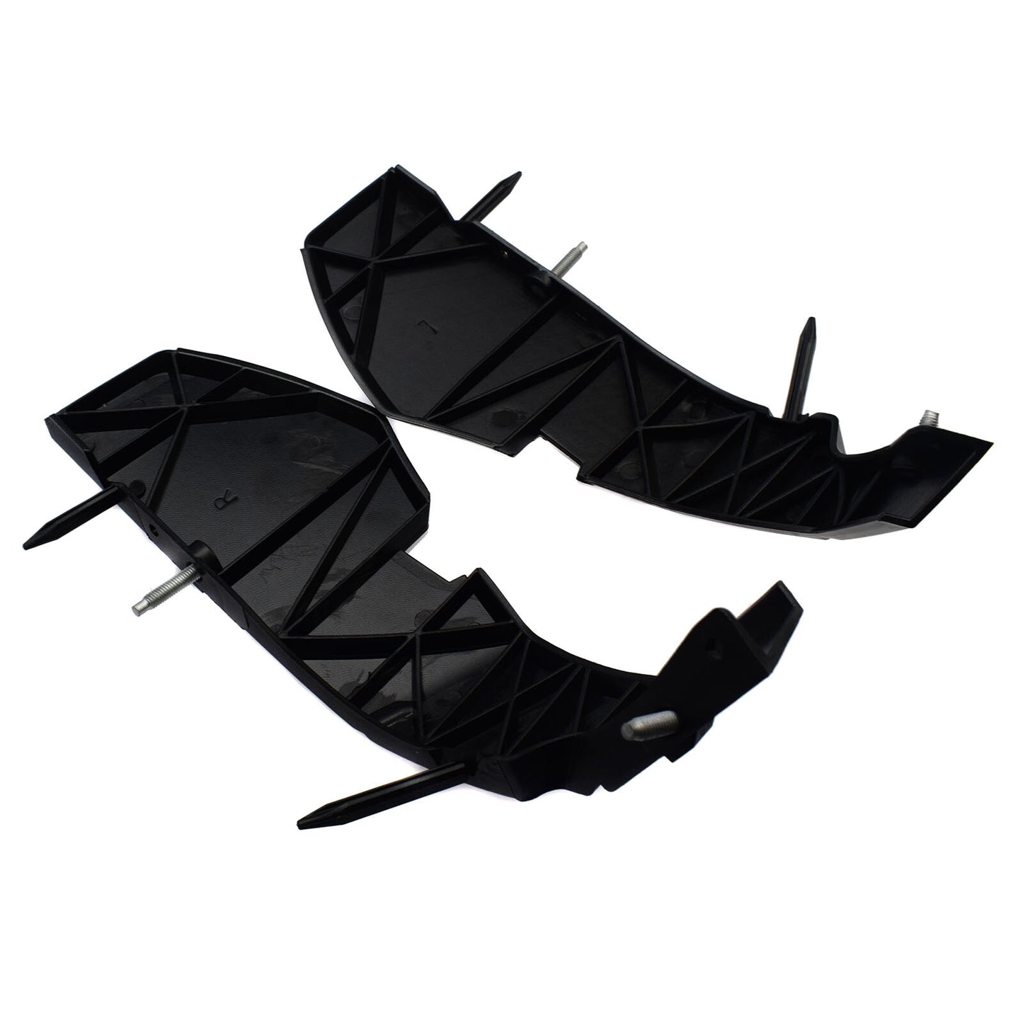 Front left and right bumper brackets 68259547AA are suitable for Dodge for Challenger 68259546AA.