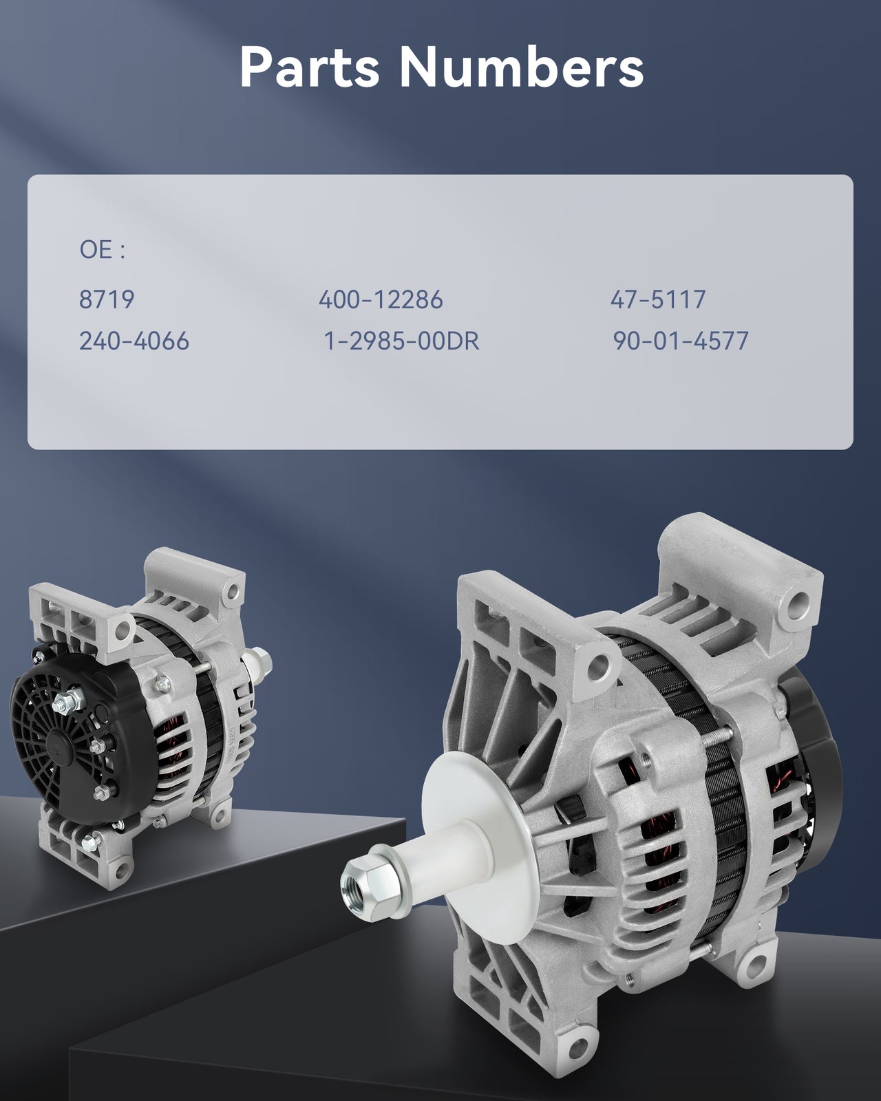 New Alternator 12V 400-12286 Fit for 2004-2008 for Ford F650  for Ford F750 L6 7.2L