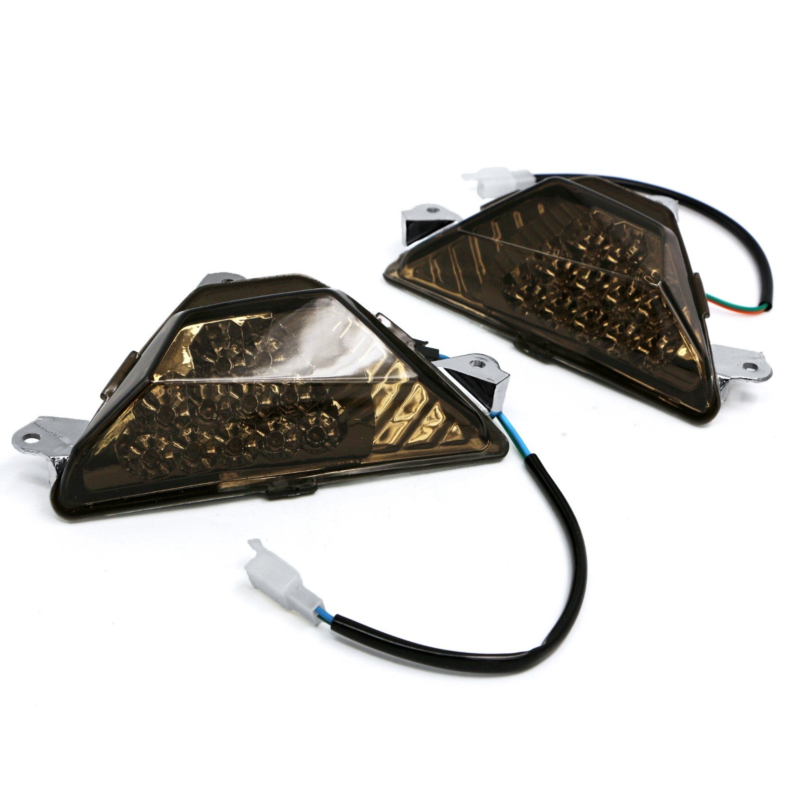 Fit for Kawasaki 250 300 650 ZX6R ER-6F 13-15 LED Front Turn Signals Light