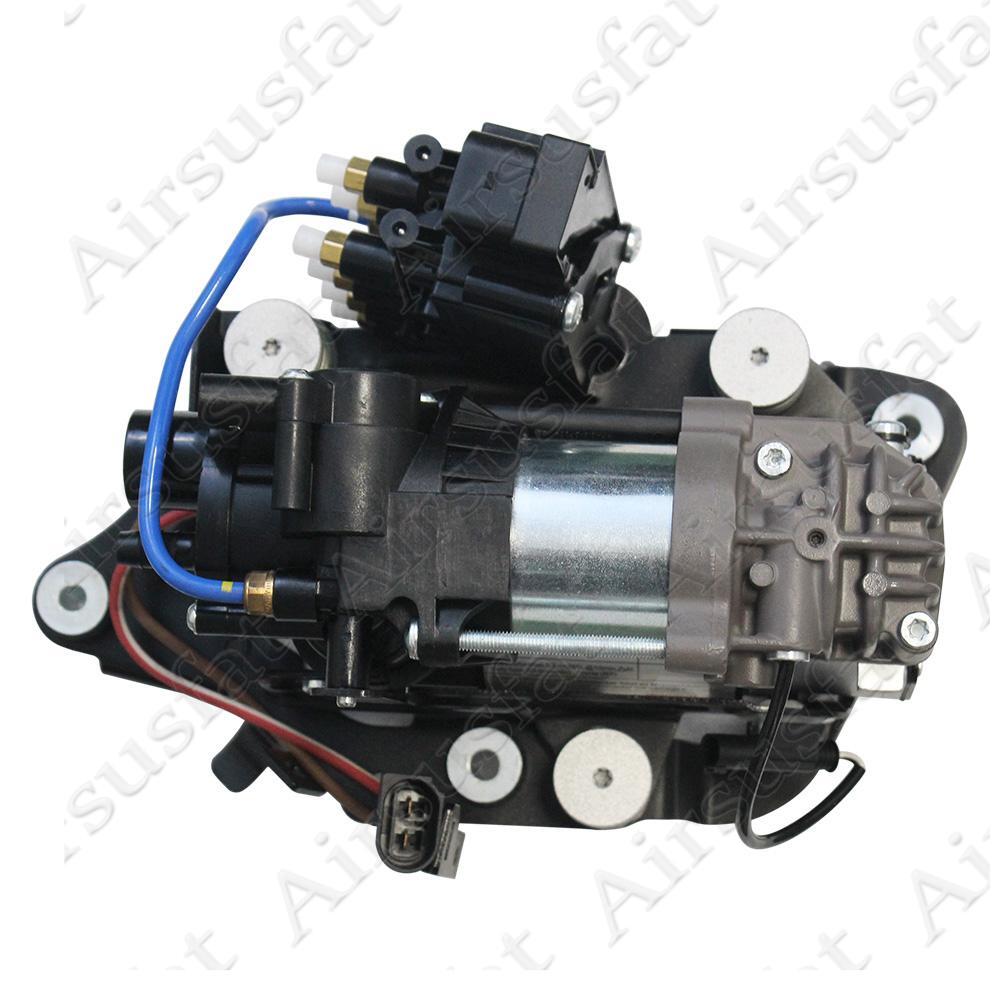 Air Suspension Pump with Bracket + Solenoid Valve Block Fit for BMW 7 Series G11 G12