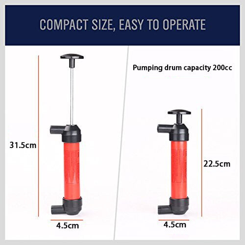 Siphon Fluid Extractor Pump Manual Suction Oil Fuel Disel Transmission Transfer