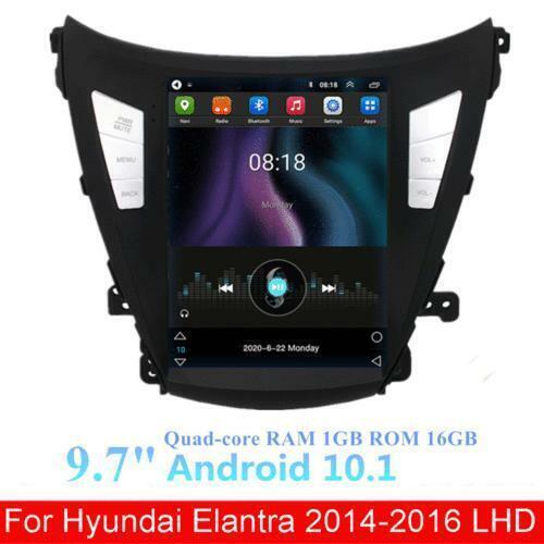 9.7 Vertical Android 10.1 Car Radio Stereo Player for Hyundai for Elantra 2014-2016