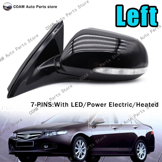 LH is suitable for Honda Accord CM4 CM5 2003-2007 automatic side mirror adjustment and heating.
