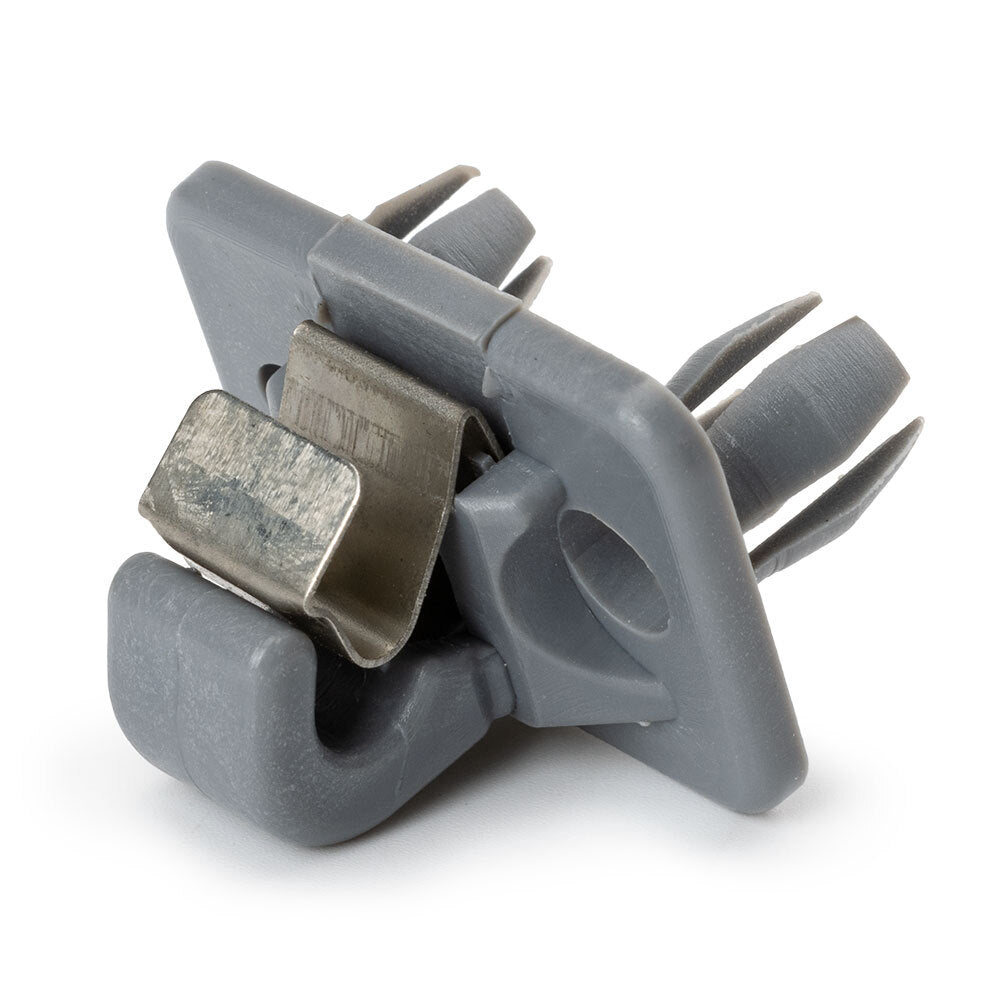 2X Gray Sun Visor Bracket Hook Clip Hanger for Audi A3 for A4 S4 for A5 S5 Q5 8U0857562A