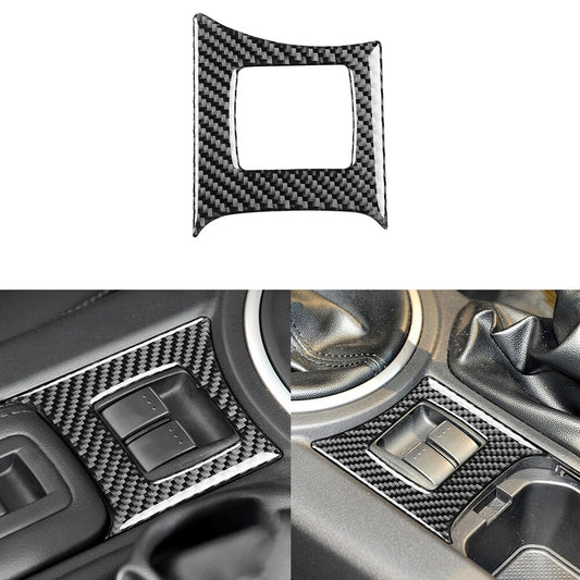 Carbon Fiber Interior Power Window Control Trim for Mazda MX-5 Miata 2009-2015