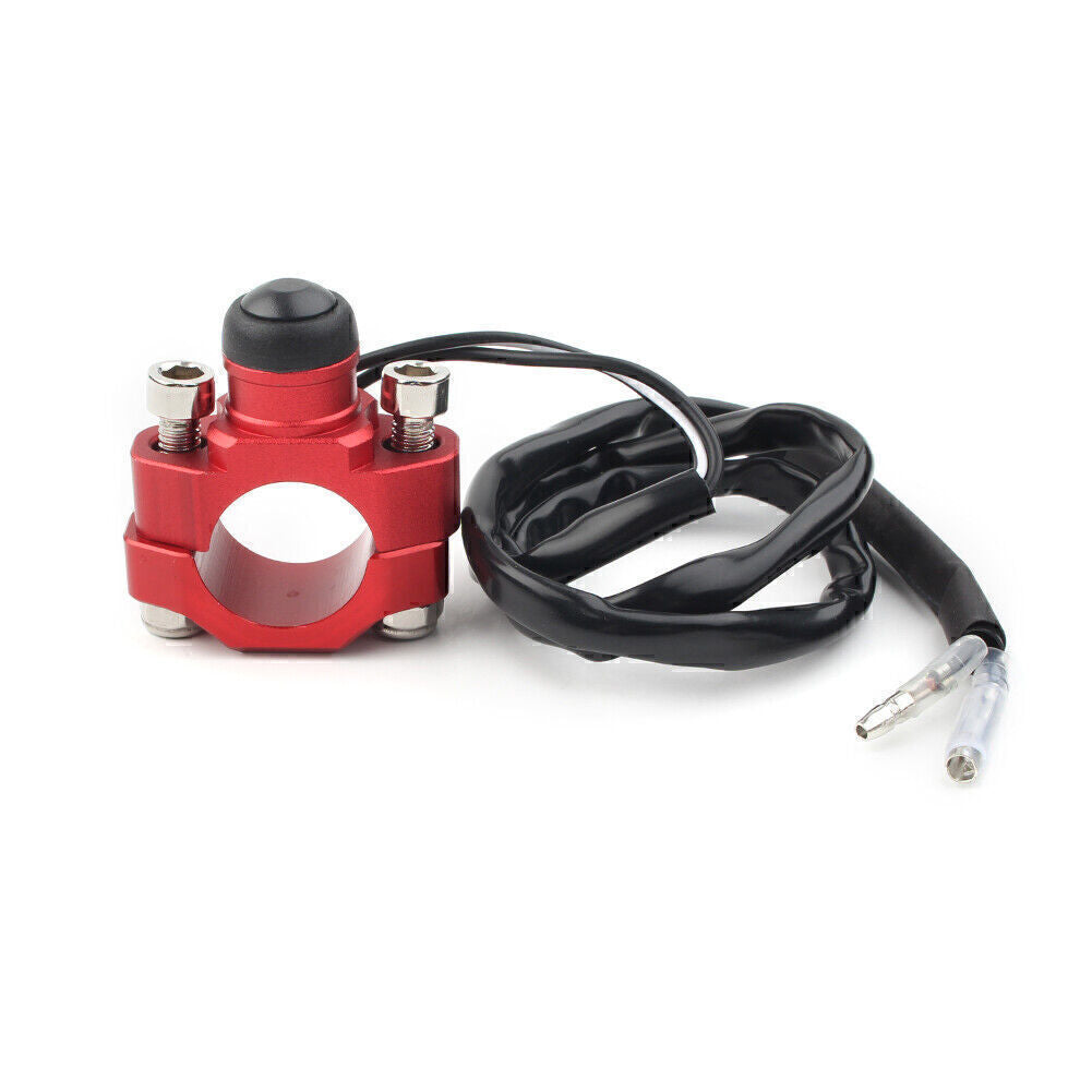CNC Motorcycle Engine Stop Start Kill Switch Button Kit for Dirt Bike Enduro ATV