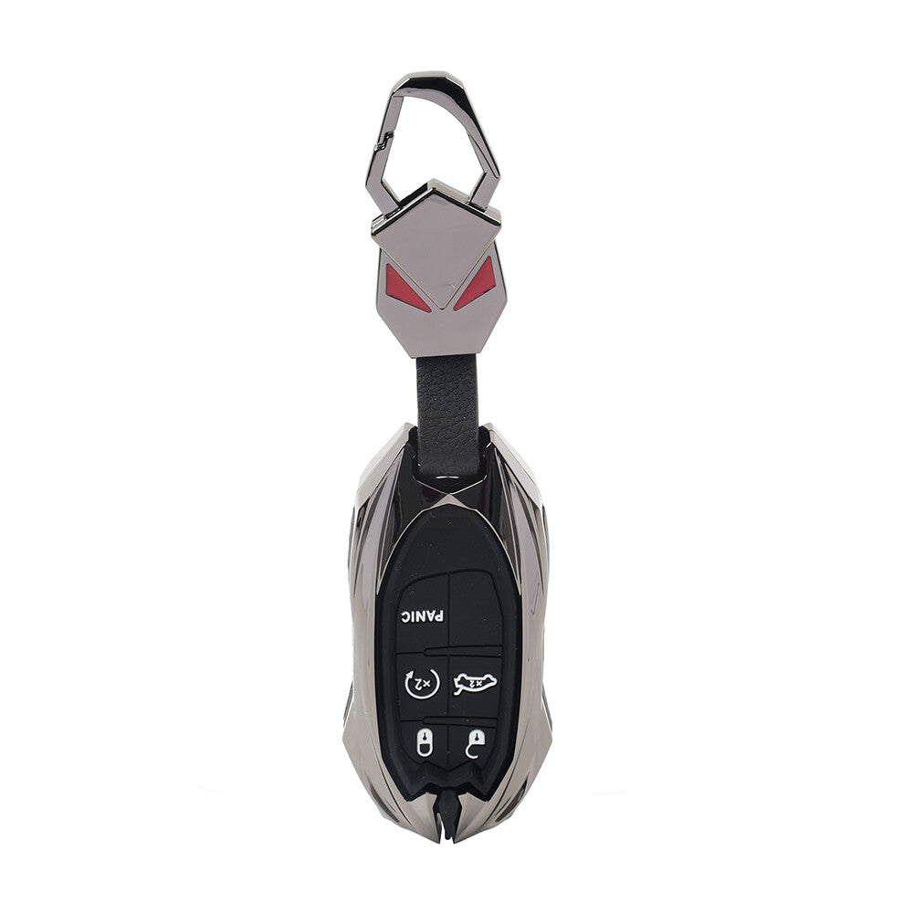 for Smart Key Fob Shell Cover for Dodge Charger for Challenger Fit for Jeep Grand Cherokee