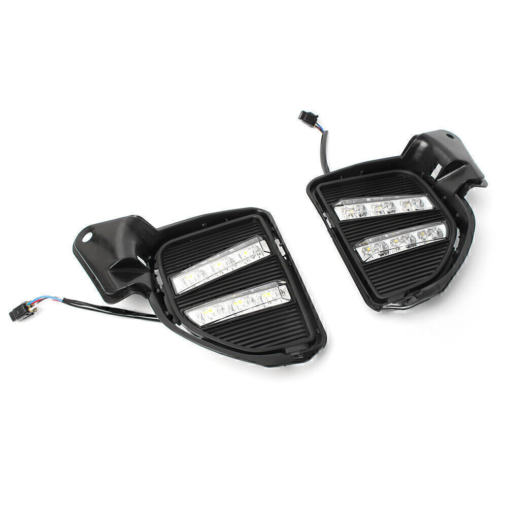 for Toyota Hiace 200 14-17 LED Front Daytime Running Light Turn Signal Lamp DRL