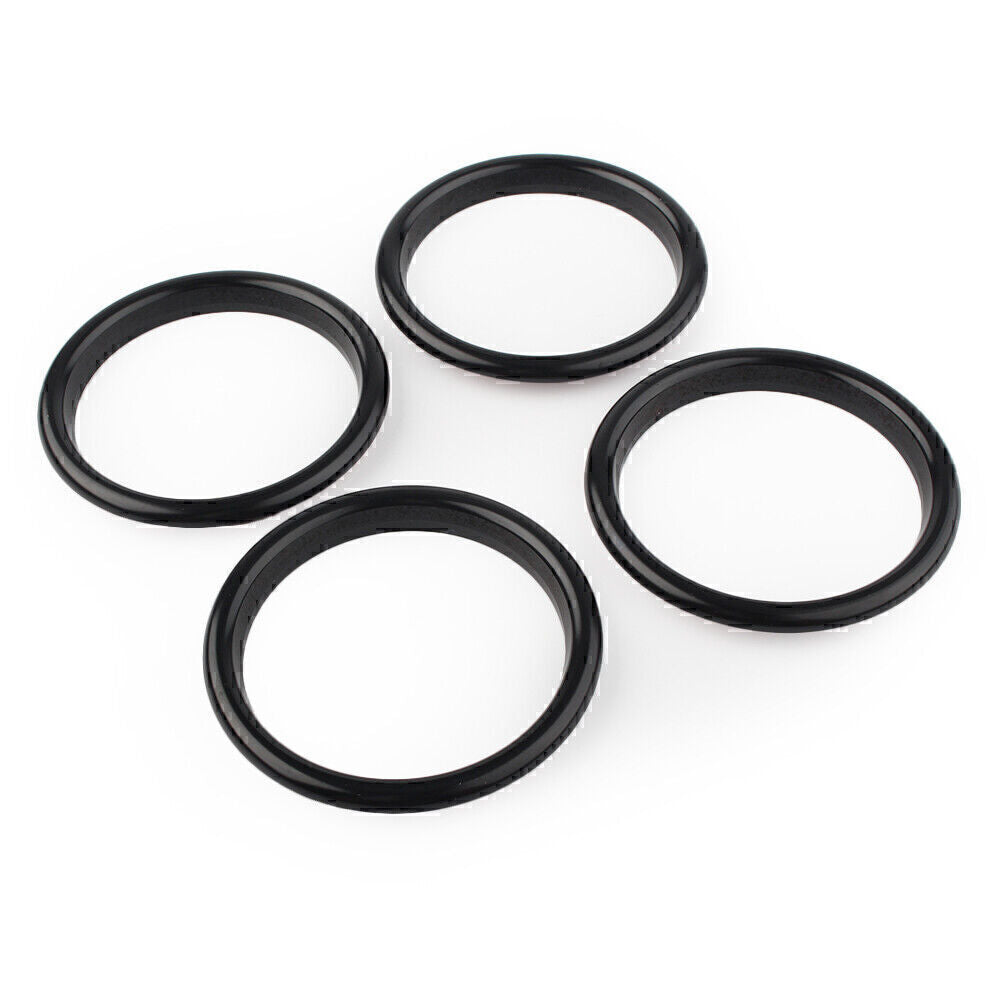 4x L¨¹ftungsgitter Abdeckung Ring Dekoration Ring f¨¹r for Audi A3 S3 2012-2019 Auto
