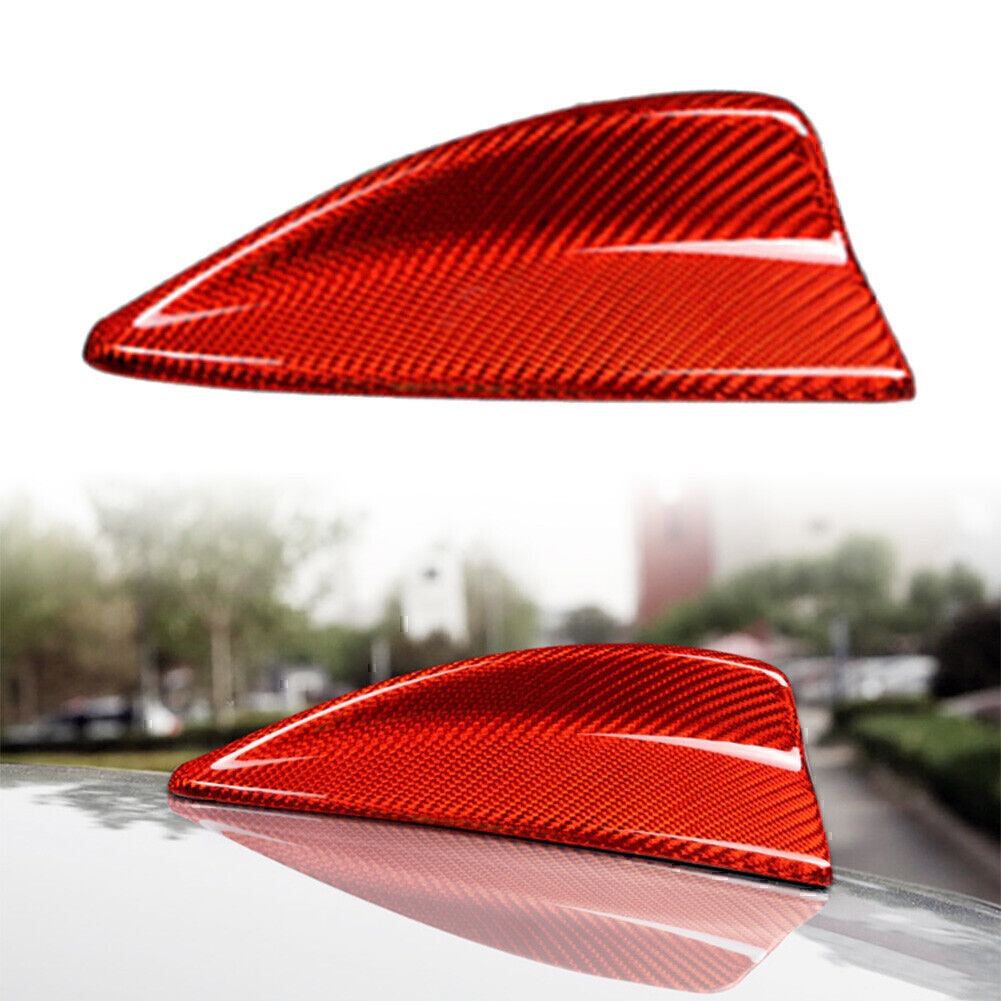 1x Carbon Fiber Shark Fin Antenna Cover for BMW 1 3 Series E82 E46 E90 E92 M3