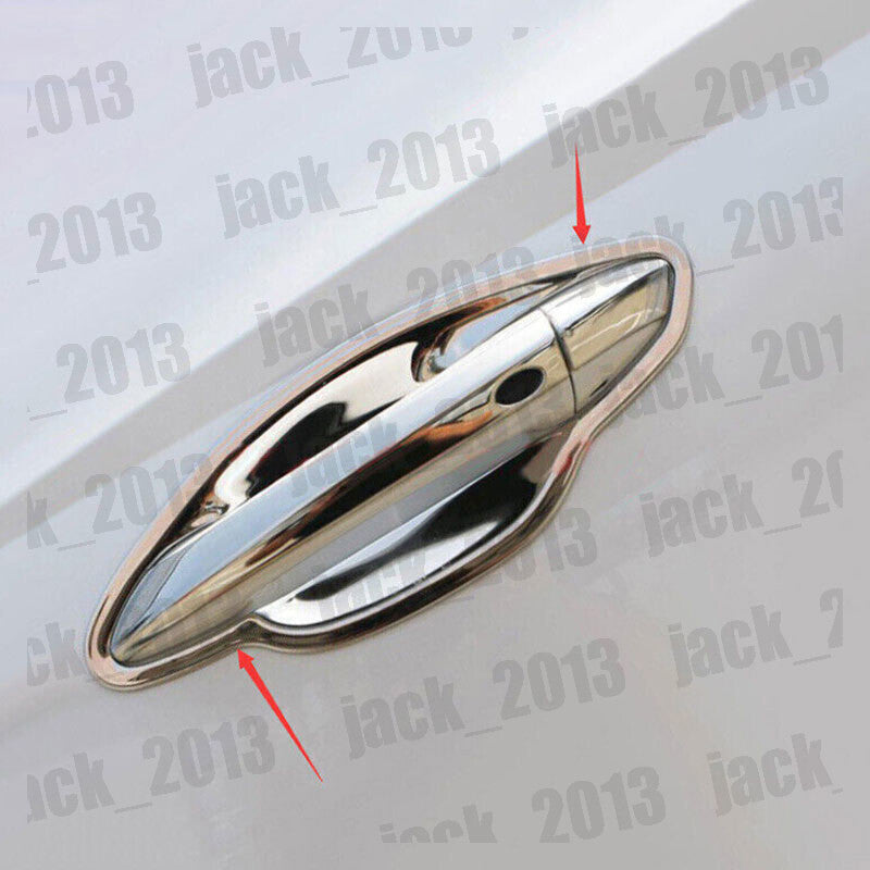 for Hyundai for Tucson 2022-2024 Steel Exterior Side Door Handle Bowl Cover Trim 8X