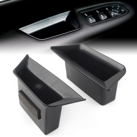 Front Door Handle Armrest Storage Box Tray Bin Kit for Cadillac XT5 2017-19 US