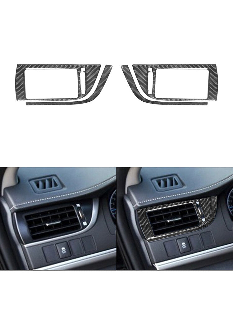 Trim Strip Above Air Conditioning Vents Carbon Fiber for Toyota for Camry 2012-2014