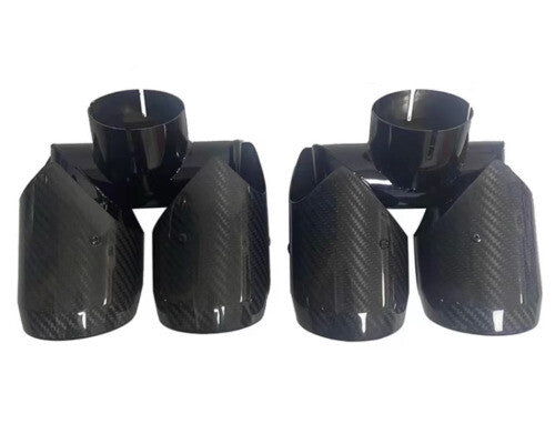 Exhaust Muffler Carbon Fiber Steel Rear Tail for Land Rover for Defender 2020-2023