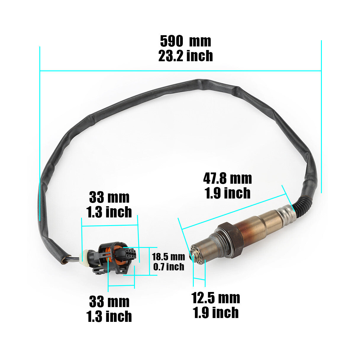 O2 Oxygen Sensor 55562205 Replacement for Chevrolet for Cruze 2011-2016 12 13 14 15