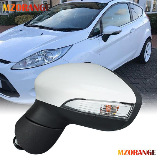 F¨¹r for Ford Fiesta MK7 2008-2012 Links Spiegel Beheizbar Manuell Spiegelglas Wei?