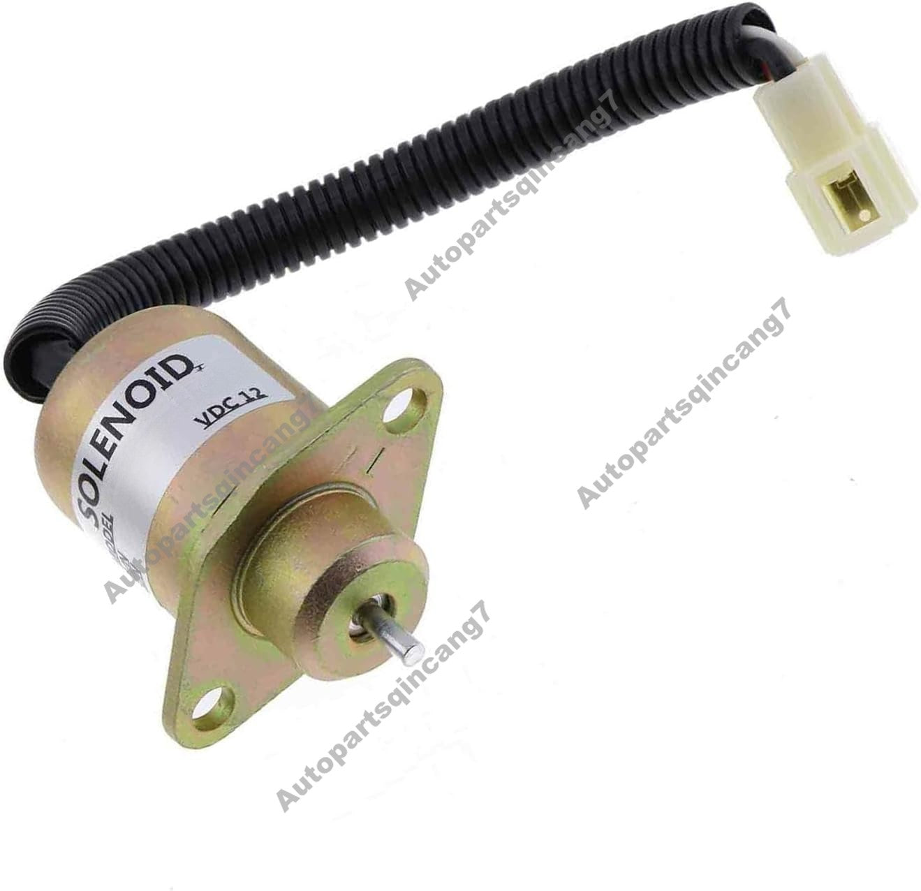 12V Fuel Shutoff Solenoid 7023161 for Kubota D905 Engine JLG Lift
