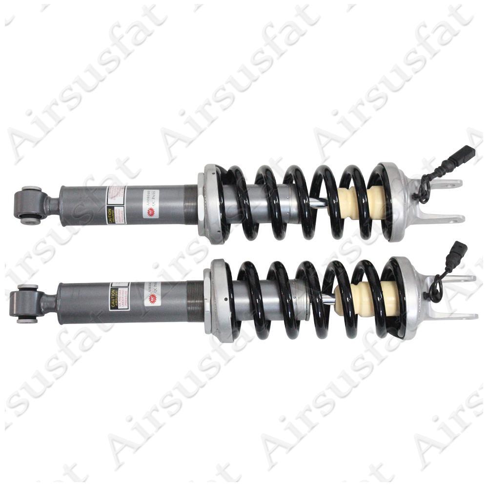 2x Fit for Lamborghini Aventador Rear LR Air Suspension Shocks with Electric Line