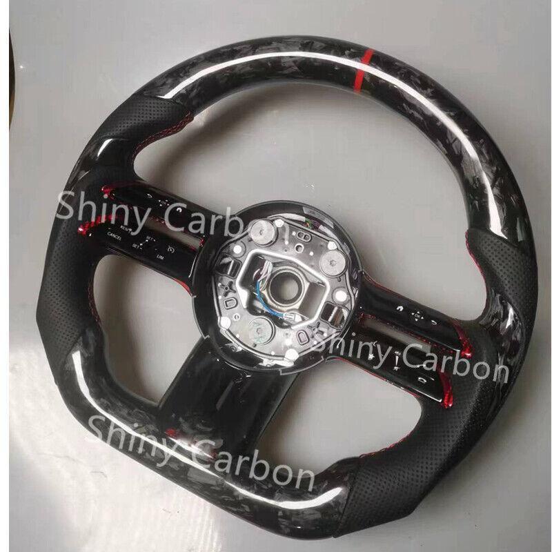 Forged carbon fiber steering wheel suitable for Mercedes-Benz 2022 E63 S63 C63 CLS63 G63