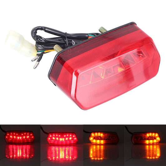 1¡Á12V DC LED Rear Tail Light Signal Light Fit Universal Motorcycle Red light
