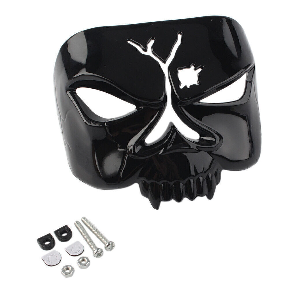 Zombie Skull Tail Light Black Cover for Harley Street Glide Road King Softail FL