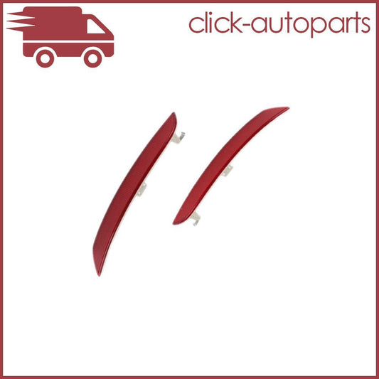 2x Red Rear Bumper Reflector for BMW F01 F02 F03 F04 730i 740i 750i Left Right