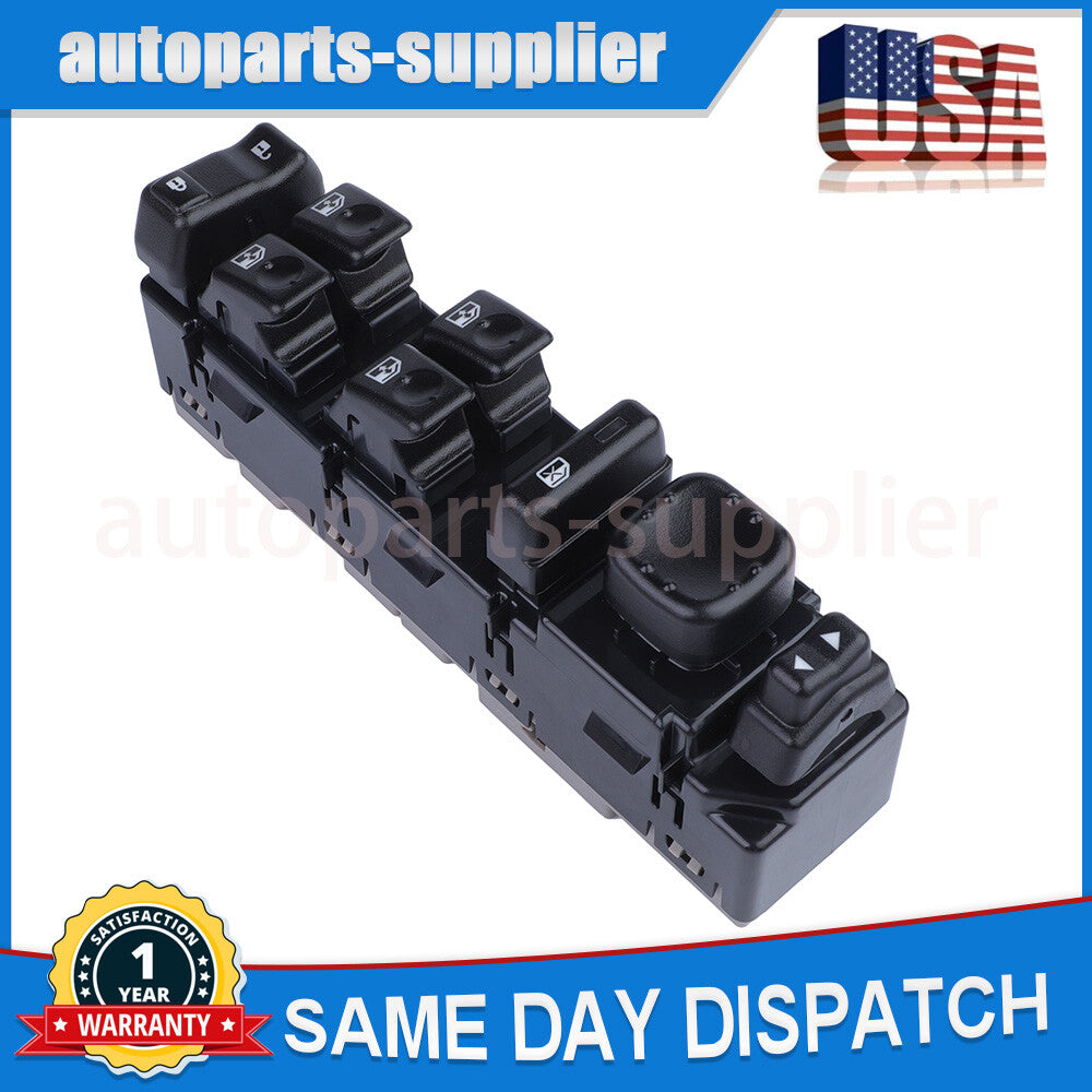 Front drive door master window control switch 15883323, applicable to 2003-2006 for GMC for Sierra .