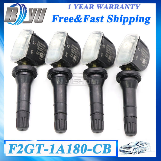 4x F2GT-1A180-CB TPMS Tire Pressure Sensor for 2014-2020 for Ford Edge Galaxy 433MHz