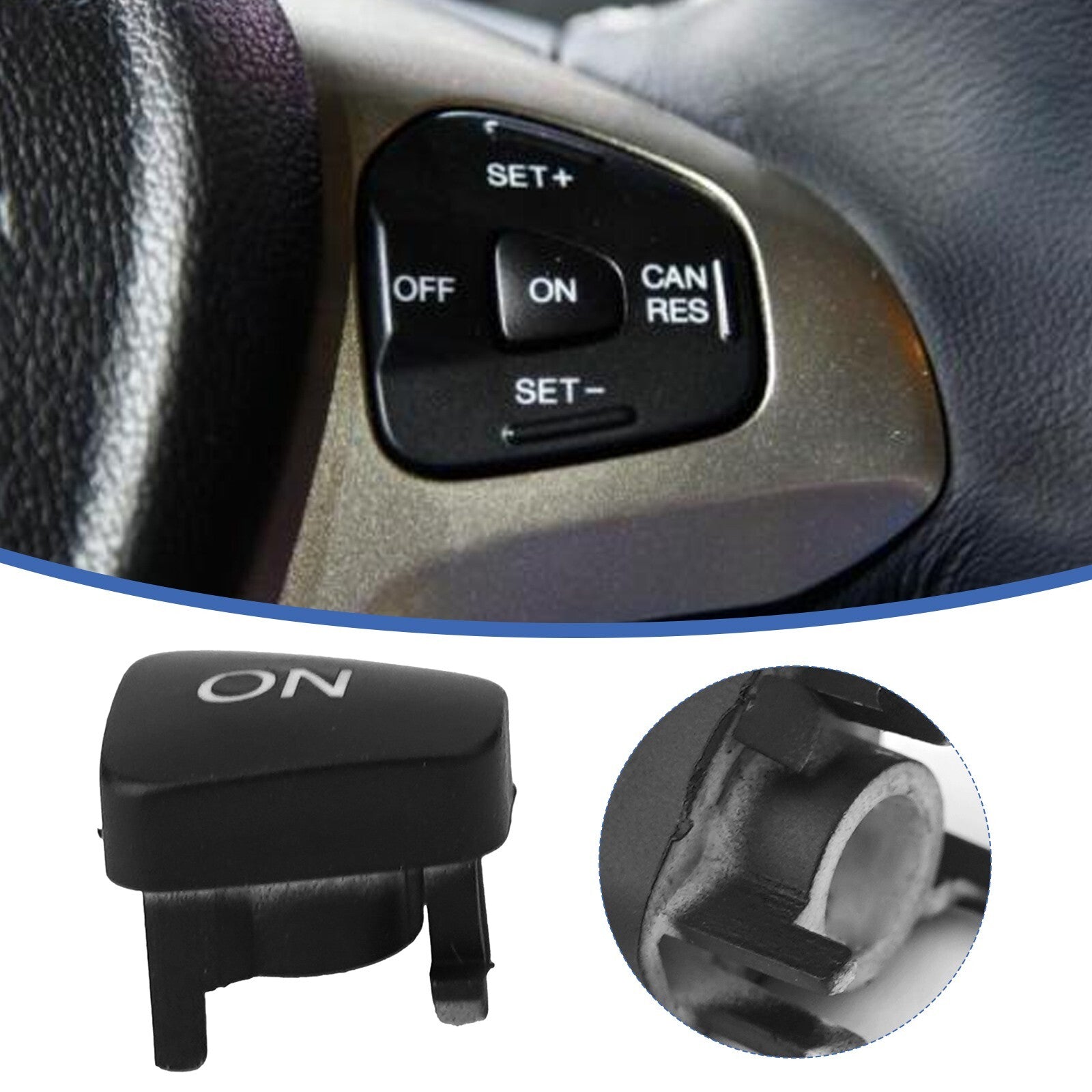 Hassle for Ford Escort Fiesta Ecosport Steering Wheel Buttons Installation