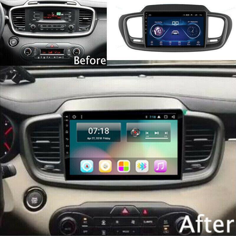 Android 10.1 Player 10.1 Carplay DSP 2+32G GPS Navi Fit For 2015-18 for Kia Sorento
