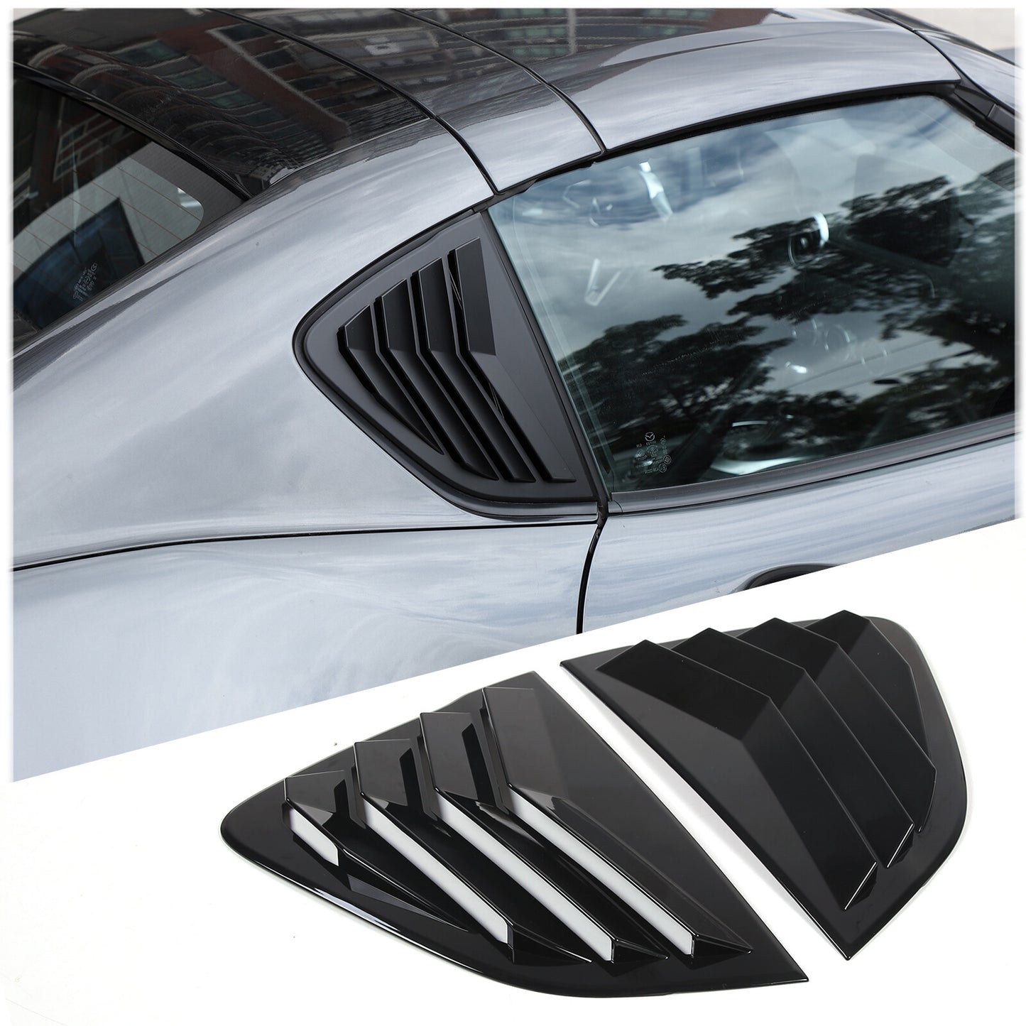 Carbon fiber interior steering wheel button trim for Toyota 86 for Subaru BRZ 2017-21