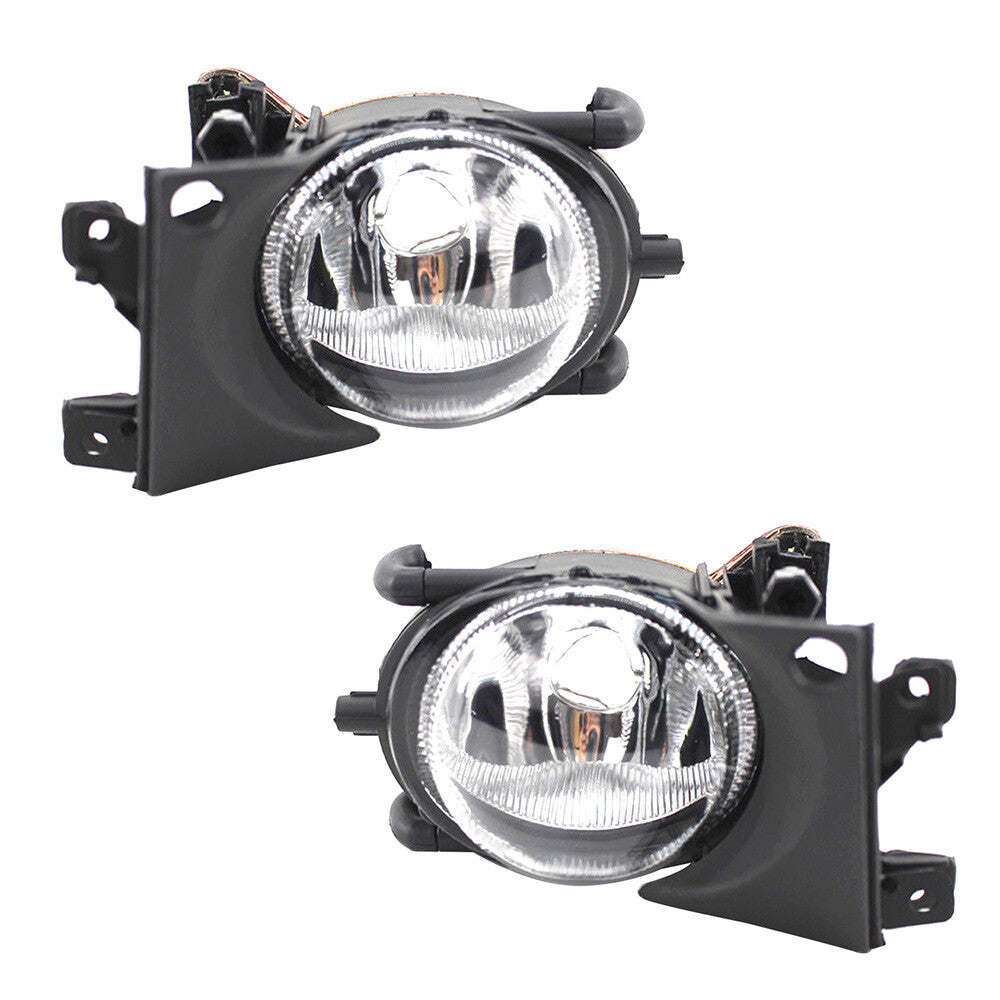 Pair Fog Lights Driving Lamps Driver Passenger Side for 01-03 for BMW E39 5 Series