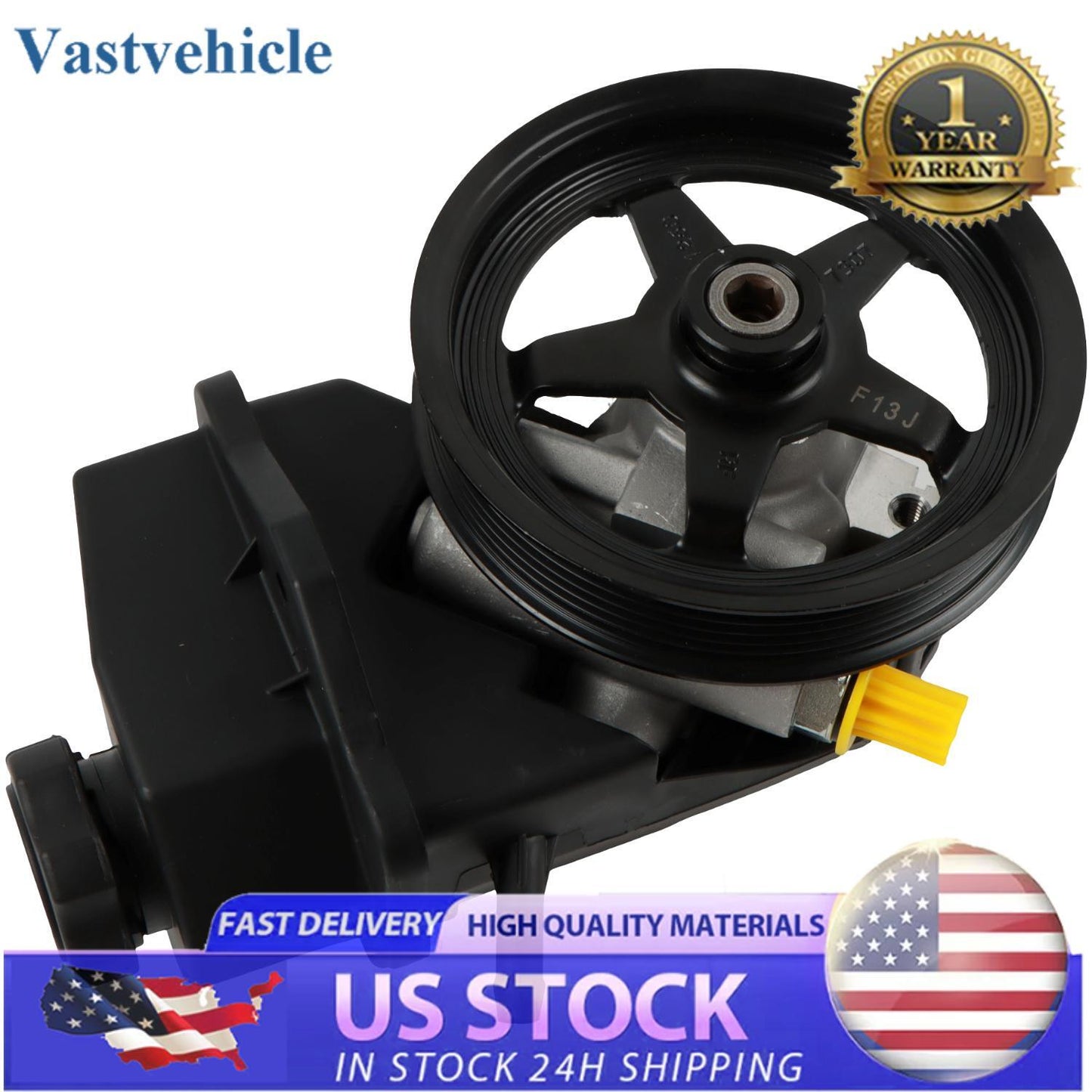 Power Steering Pump w/Reservoir  Pulley for Chevy Impala Monte Carlo 88964571