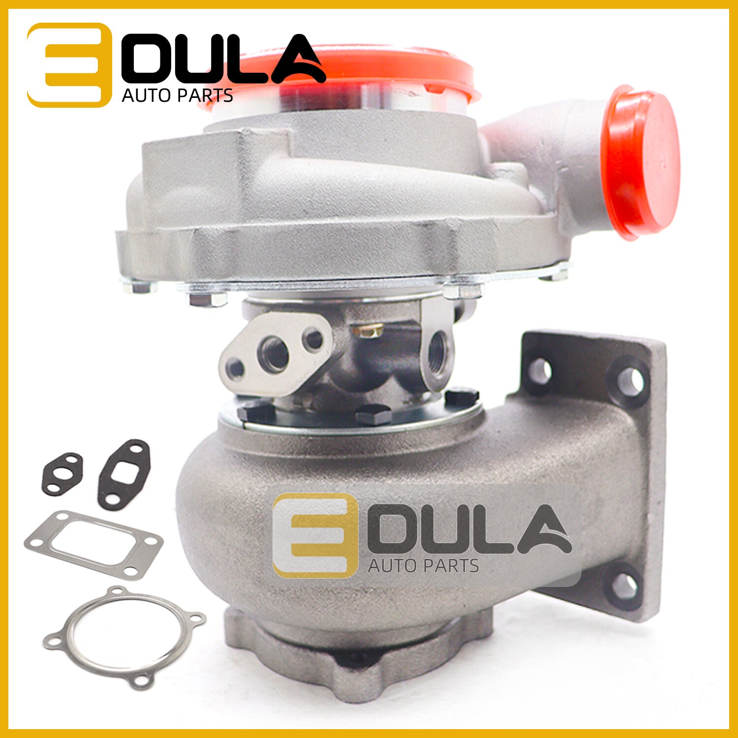 Turbocharged compressor wheels with ball bearings for surge protection 350-600HP GT3076