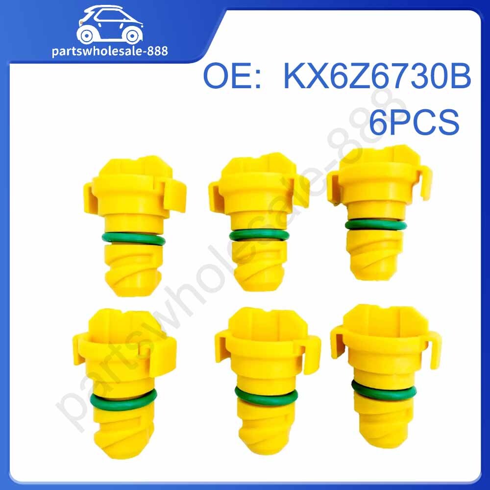 6-pack KX6Z6730B new engine drain plugs for Ford F-150 (2015-2018)