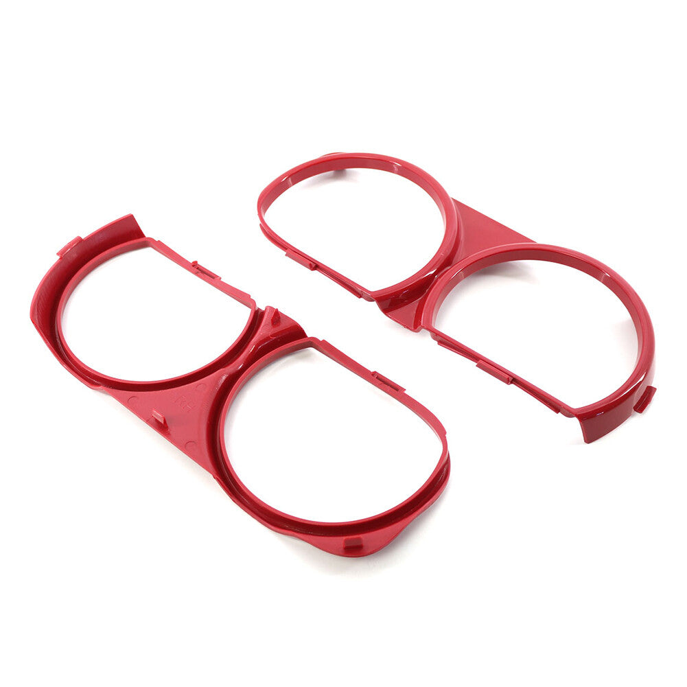 1 Pair Front Headlight Bezel for Dodge for Challenger 2015-2021 68259055AB