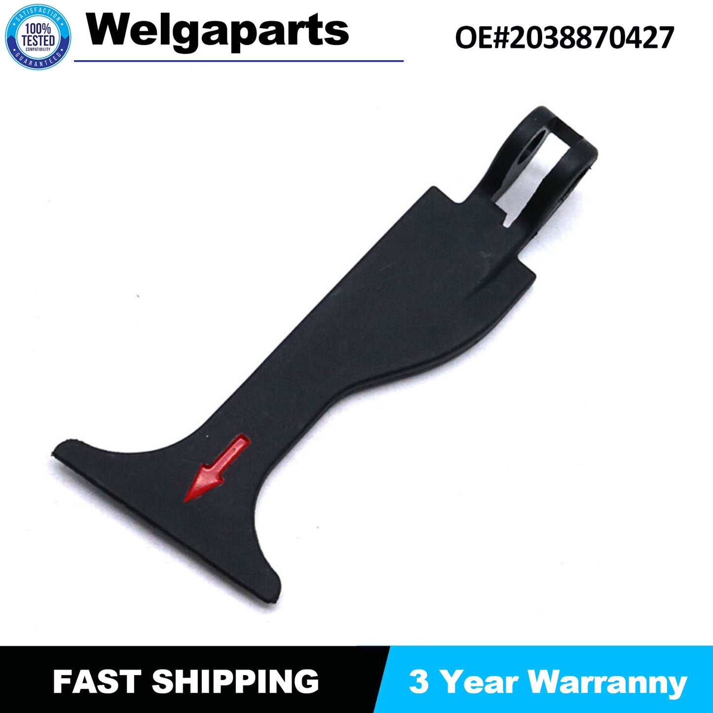 2038870427 Front Hood Release Handle for Mercedes-Benz W203 C230 240 320 New