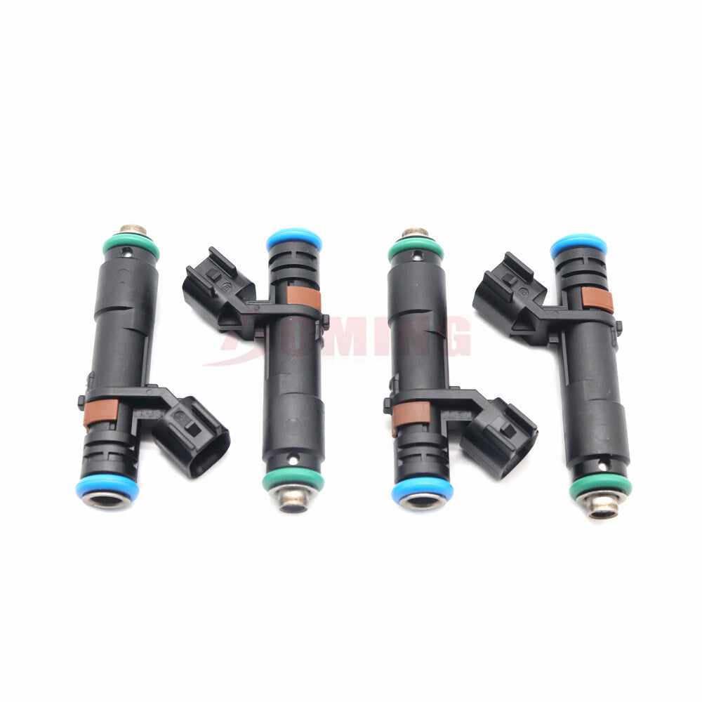 NEW 4X Fuel Injector 04593986AB for Chrysler 200 for Jeep Cherokee 2.4L 2014-2016