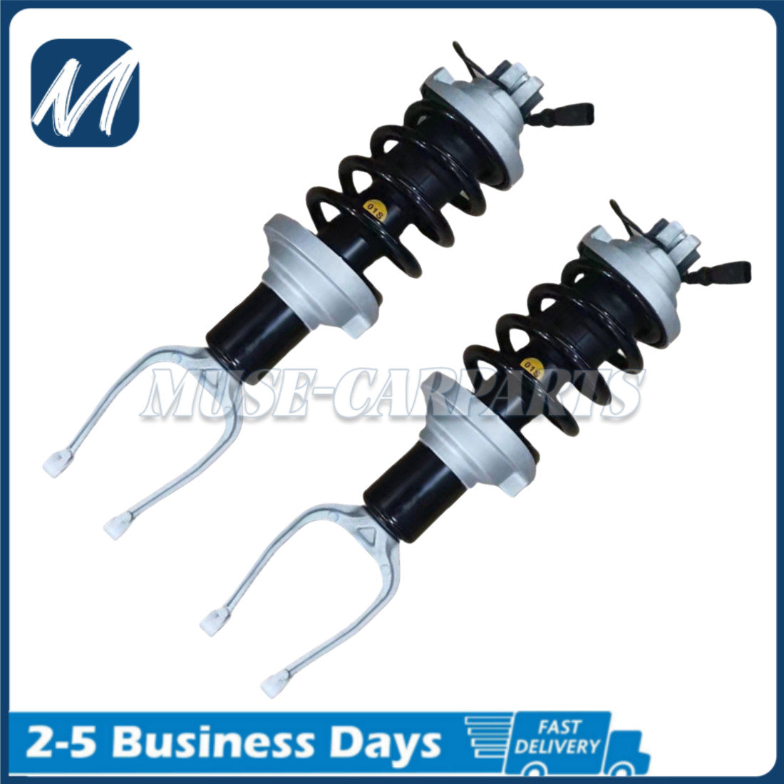 Magnetic front and rear shock absorber struts for Ferrari 458 Italia Spider Speciale 